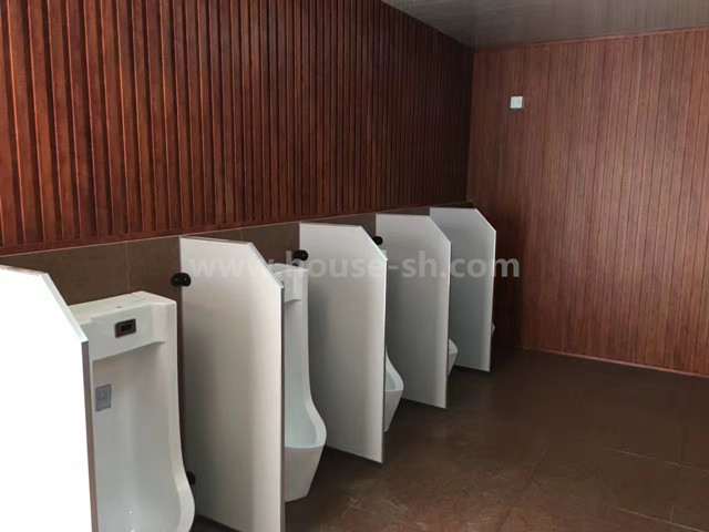 Portable toilet container house 